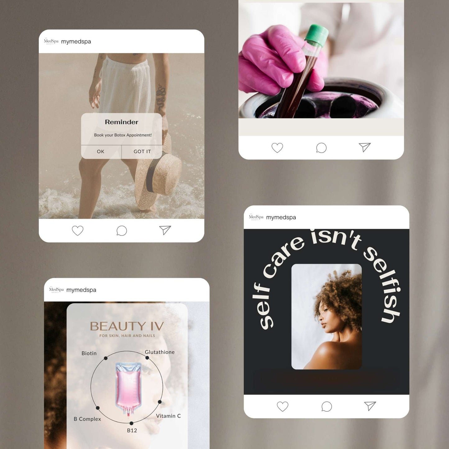 social media designs for medspa