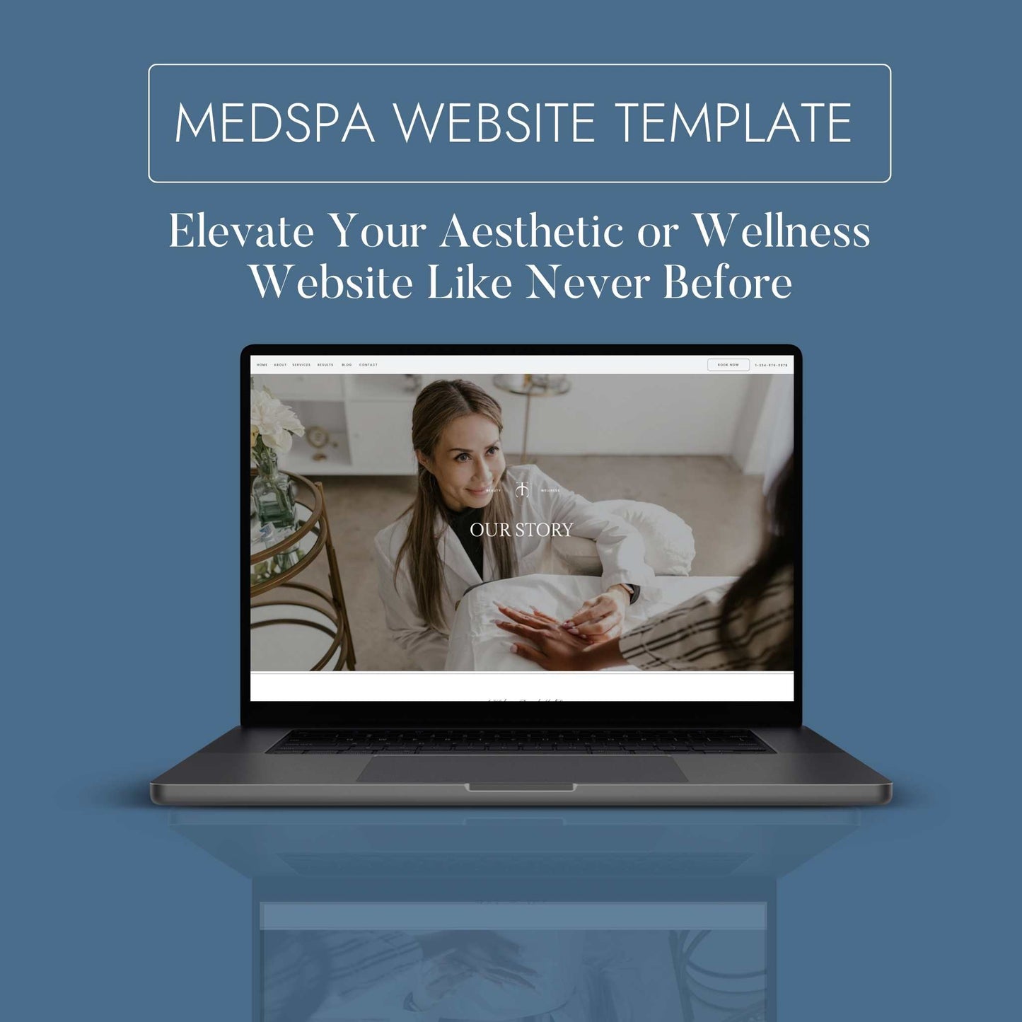 medspa-website-template-design
